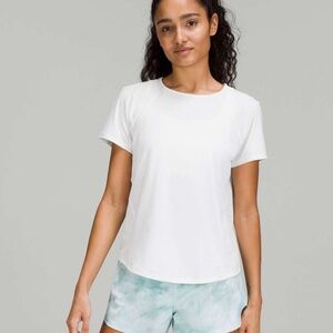 Lululemon Lightweight Stretch Run T-shirt Color: Bone